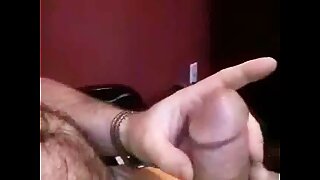 Thick cock long cumshot