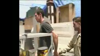 Guy and policeman