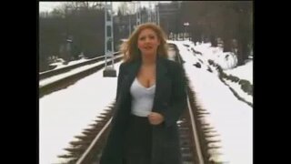 Mature French hottie gets a big cock!