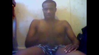 Black monster jerking