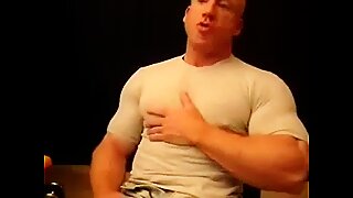 Tom Lord showing his goods