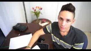 boss fucks twink with fat dick