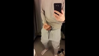 Big cock jerking 2