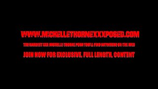 Busty blonde slut Michelle Thorne sucks young studs big hard cock as he licks her wet pussy