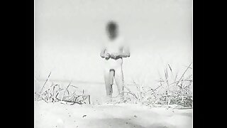 Vintage monstercock beach