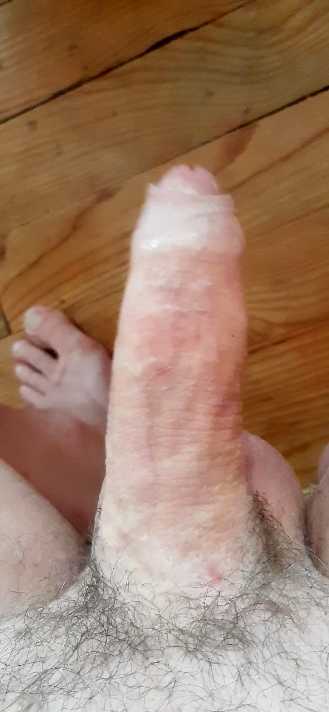 Big cock rising