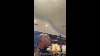 Monster cock out at club