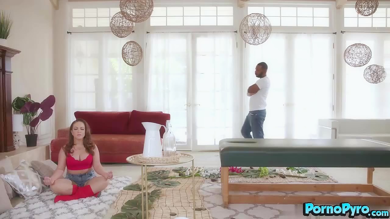 Curvy Carmen Valentina Gangbangs Group Of Black Men For Repayment