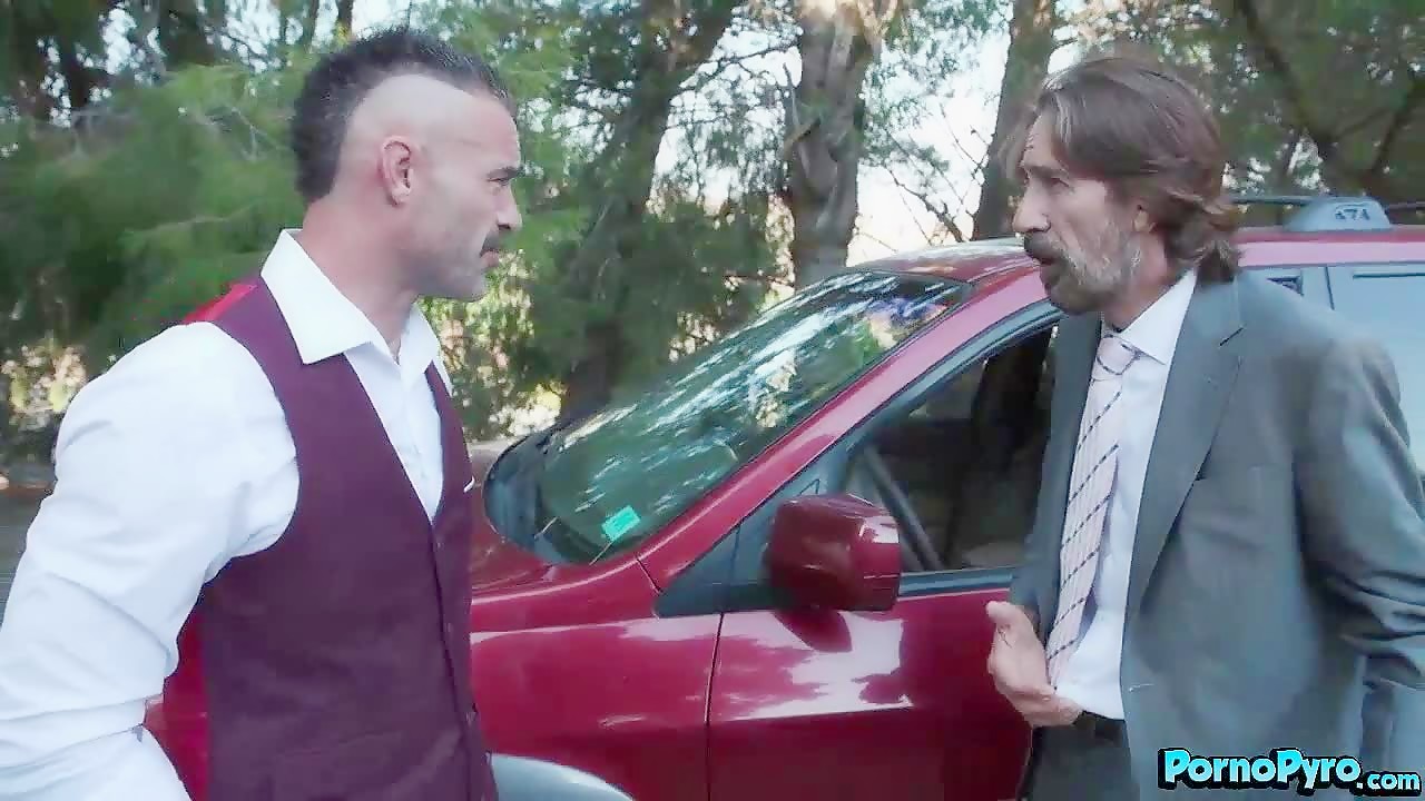 Hot Ebony Babe Misty Stone Bangs Two White Dicks