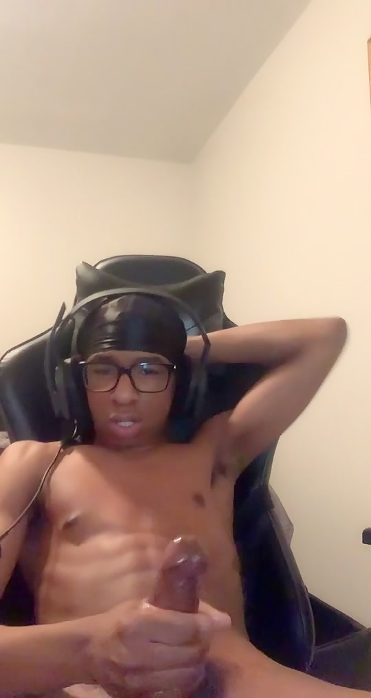 BBC cums in slo mo