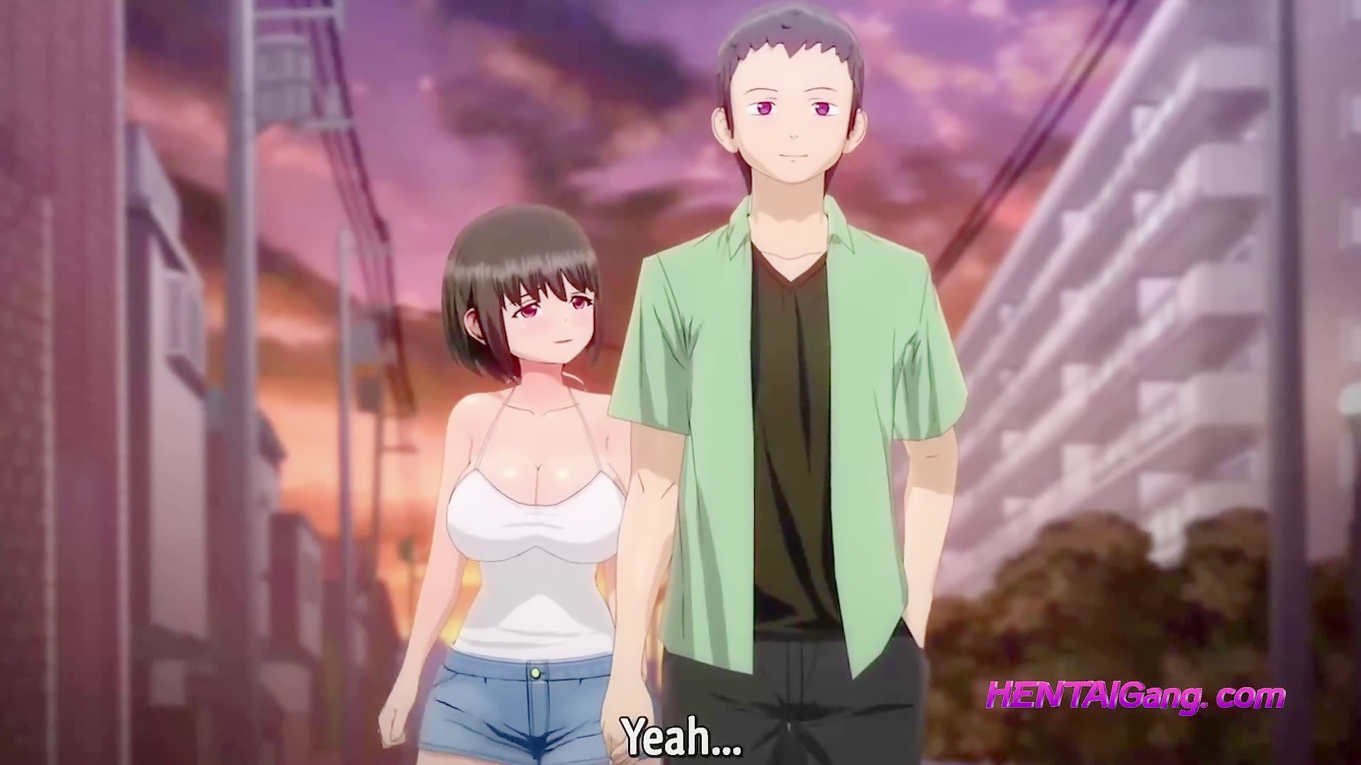 Horny Businessman With no GF Seduce Cute HENTAI Girl