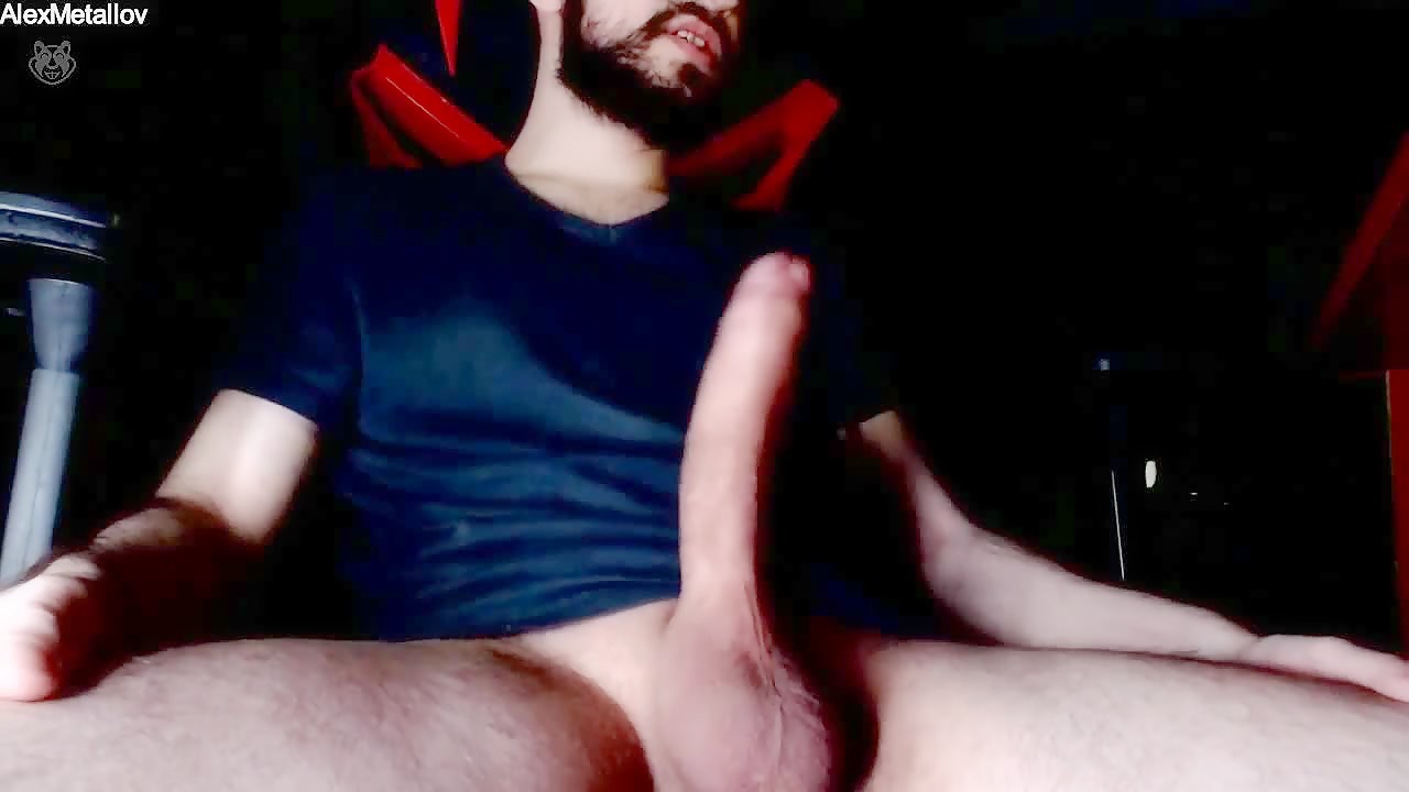 Long cock jerking