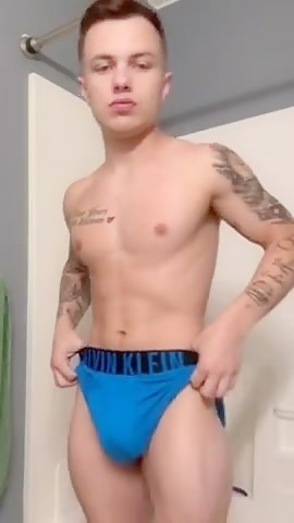 Buff tatted verbal grower strokes one out for us