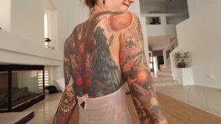Rocky with a girthy cock