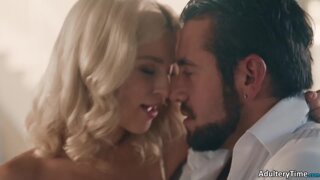 Petite Blonde Emma Rosie Bangs Boyfriend's Daddy Dante Colle