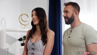 Masseuse gives nuru massage to ex and bf