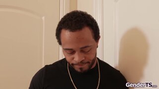 Anal banging the busty shemale realtor