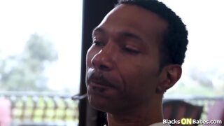 Guy sharing blonde wife with black bff