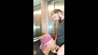 Fucking, Sucking, and Cumming in the Elevator