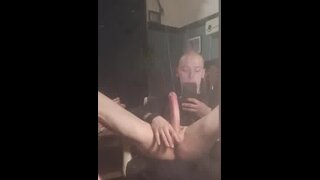 Cute danish ameteur jerking